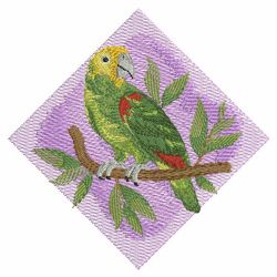 Watercolor Parrot 10(Md) machine embroidery designs