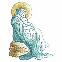 Sketched Nativity(Sm) machine embroidery designs