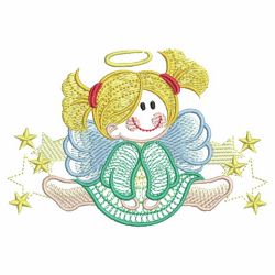Little Angels 04(Md) machine embroidery designs