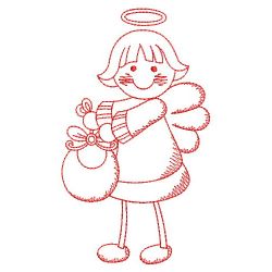 Redwork Little Angels 03(Sm)