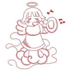 Redwork Little Angels 11(Md) machine embroidery designs