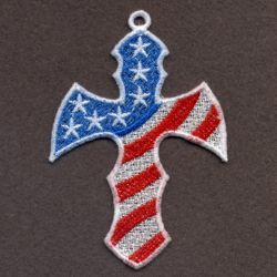 FSL Patriotic Ornaments 03 machine embroidery designs