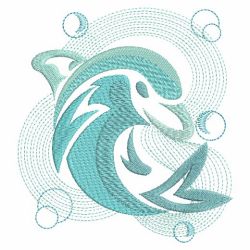 Sketched Sea Animals 02(Sm) machine embroidery designs