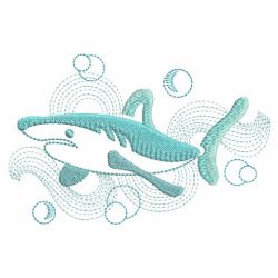 Sketched Sea Animals 05(Sm) machine embroidery designs