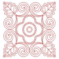Redwork Leaves Decor 10(Md) machine embroidery designs