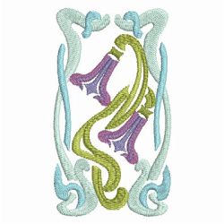 Art Nouveau Blooms machine embroidery designs