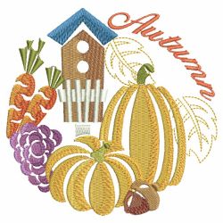 Fall Harvest 09(Lg) machine embroidery designs