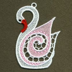 FSL Swan 2 07 machine embroidery designs