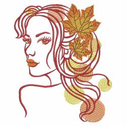 Sketched Beauty 02(Md) machine embroidery designs