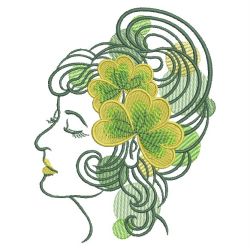 Sketched Beauty 10(Lg) machine embroidery designs
