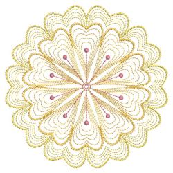 Rippled Floral Elegance 2 04(Md) machine embroidery designs