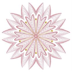 Rippled Floral Elegance 2 05(Lg) machine embroidery designs