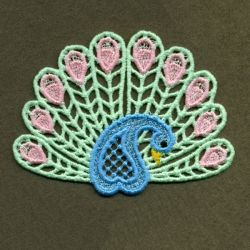 FSL Peacock 2 09 machine embroidery designs