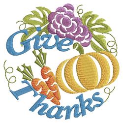 Happy Thanksgiving 03(Lg) machine embroidery designs