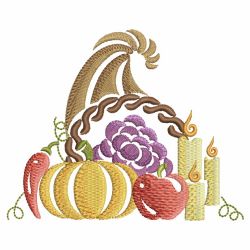 Happy Thanksgiving 06(Lg) machine embroidery designs