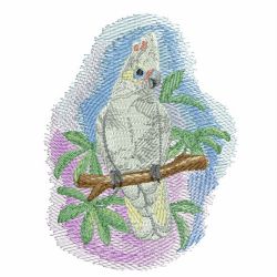 Watercolor Parrot 2 05(Lg) machine embroidery designs