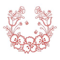 Redwork Secret Garden 05(Lg)