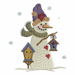 Country Snowman 09 machine embroidery designs