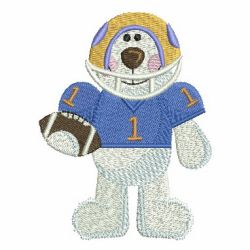 Sporty Bear 05 machine embroidery designs
