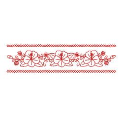 Redwork Flower Borders 04(Md)