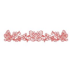Redwork Flower Borders 08(Md)