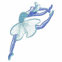 Ballerina machine embroidery designs