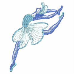 Ballerina 01 machine embroidery designs