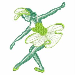 Ballerina 07 machine embroidery designs