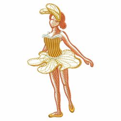 Ballerina 08 machine embroidery designs