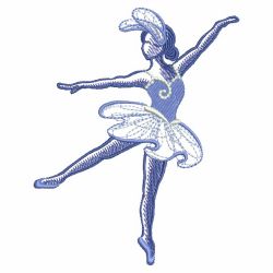 Ballerina 09 machine embroidery designs