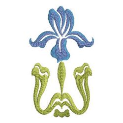 Art Nouveau Blooms machine embroidery designs