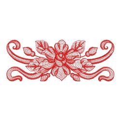 Redwork Rippled Roses 02(Lg)