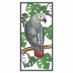 Watercolor Parrot 3 machine embroidery designs