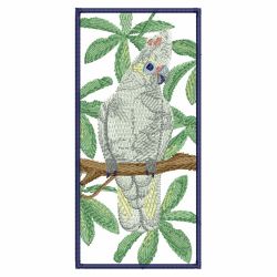 Watercolor Parrot 3 05 machine embroidery designs
