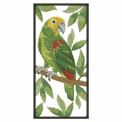 Watercolor Parrot 3 10 machine embroidery designs