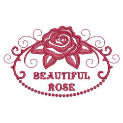 Art Deco Rose 03(Md) machine embroidery designs