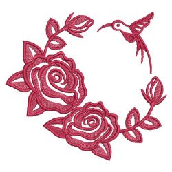 Art Deco Rose 05(Md) machine embroidery designs