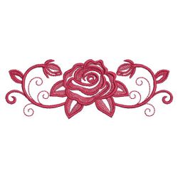 Art Deco Rose 07(Md) machine embroidery designs