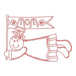 Redwork Holiday Angel 08(Md) machine embroidery designs