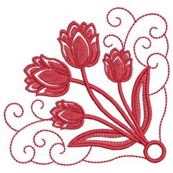 Art Deco Tulip 01 machine embroidery designs