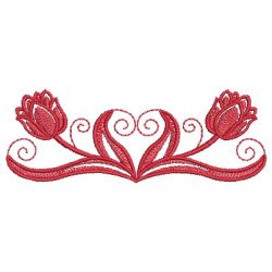 Art Deco Tulip 02 machine embroidery designs