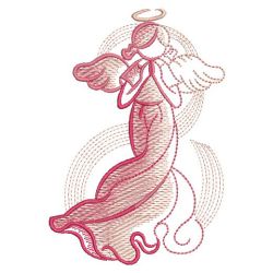 Sketched Angels 09(Md) machine embroidery designs