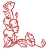 Redwork Poppy 2 04(Sm)