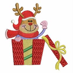 Rudolph Reindeer 06 machine embroidery designs
