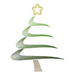 Artistic Christmas Trees 06 machine embroidery designs