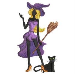 Halloween Witch 02(Lg) machine embroidery designs