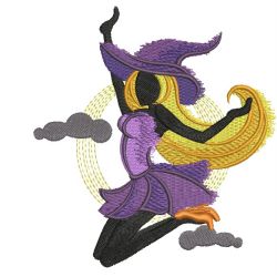 Halloween Witch 03(Lg) machine embroidery designs