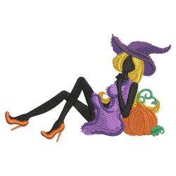 Halloween Witch 04(Lg) machine embroidery designs