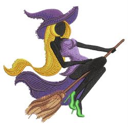 Halloween Witch 07(Lg) machine embroidery designs