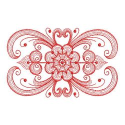 Redwork Rosemaling Decor 2 02(Md) machine embroidery designs